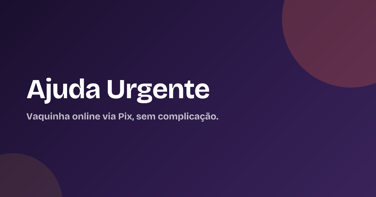 Ajuda Urgente