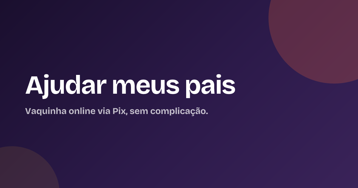 Ajudar meus pais