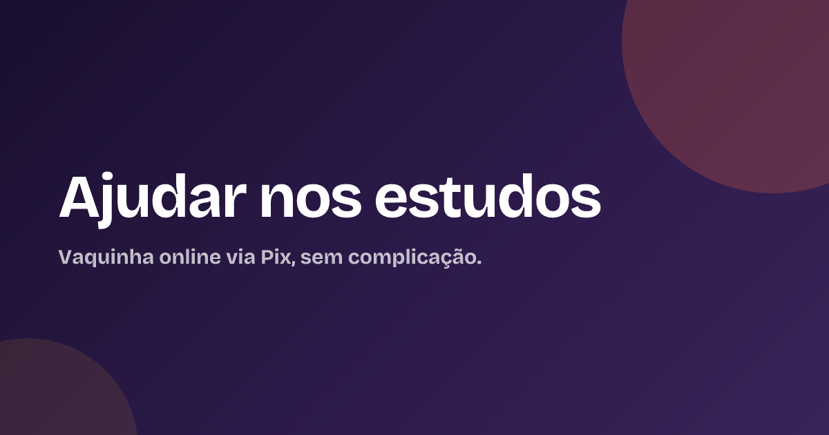 Ajudar nos estudos