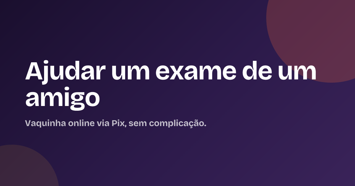 Ajudar um exame de um amigo