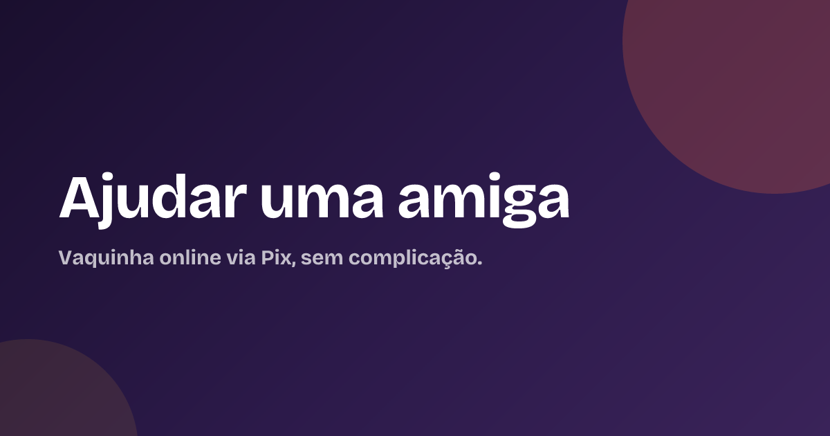 Ajudar uma amiga