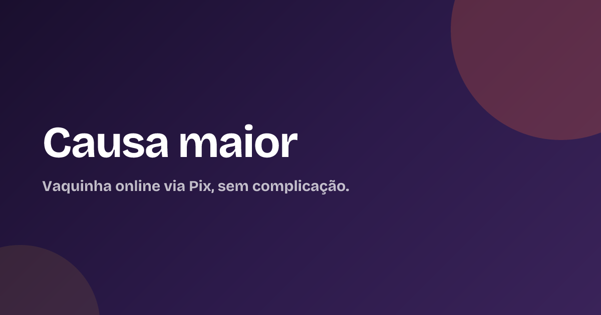 Causa maior