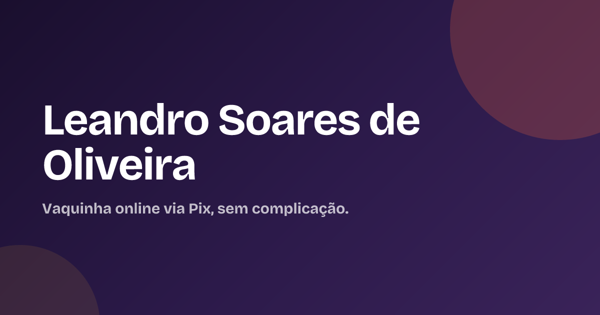 Leandro Soares de Oliveira