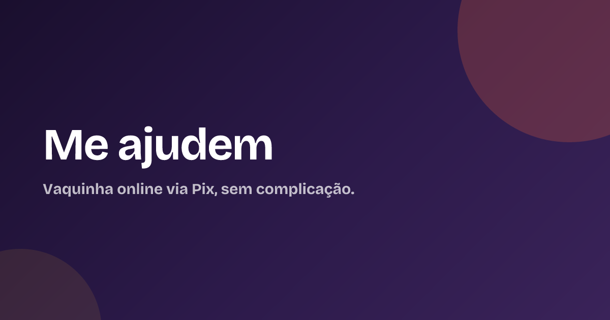 Me ajudem