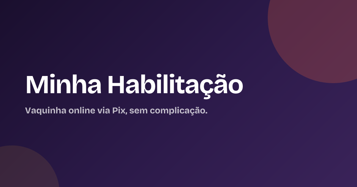 Minha Habilitação