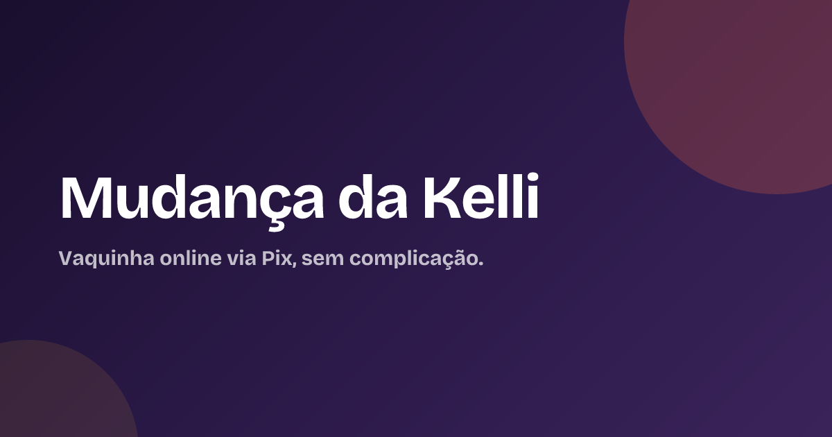 Mudança da Kelli