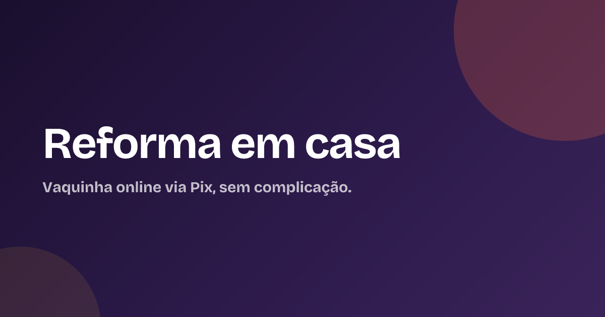 Reforma em casa