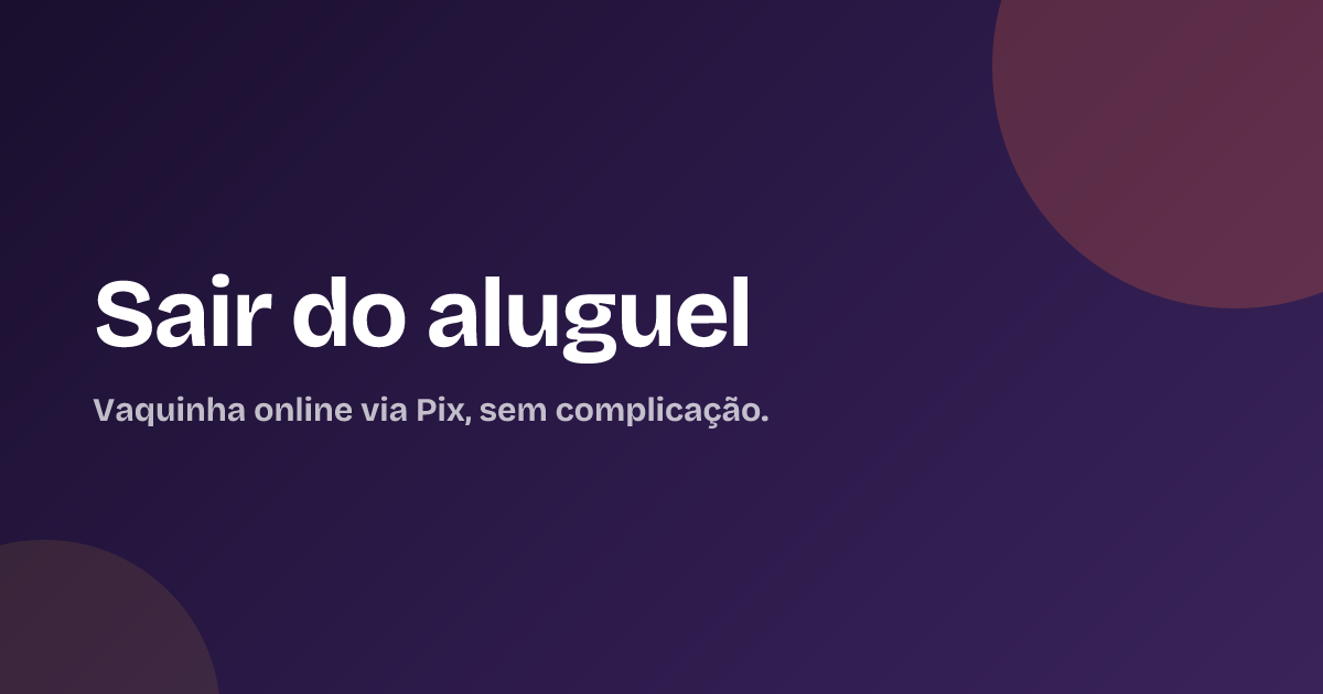 Sair do aluguel
