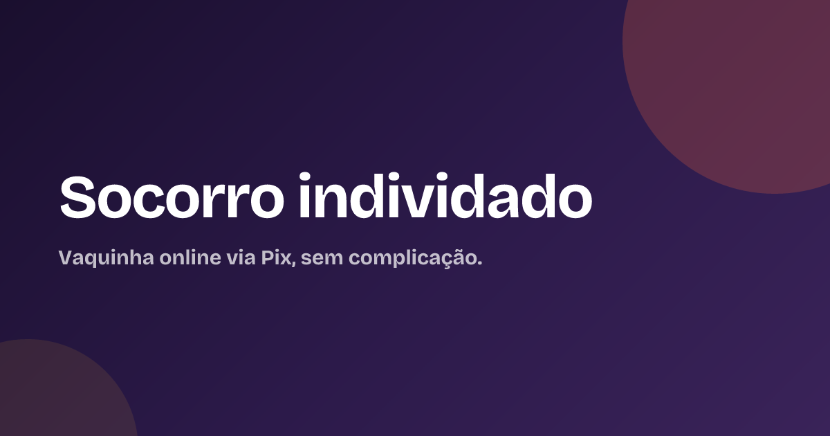 Socorro individado