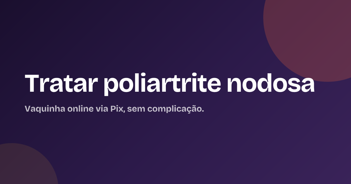 Tratar poliartrite nodosa